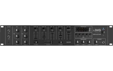 IMG Stageline MPX-622/SW Stereo-Mischpult 