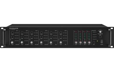 Monacor PA-6040MPX 4-Zonen Vorverstärker 