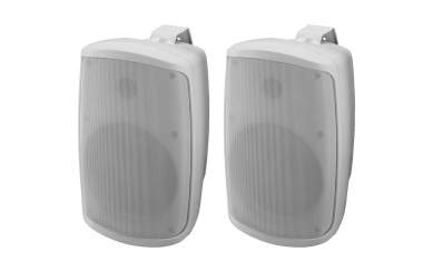 Monacor WALL-06SET/WS Aktiv-Boxen-Set 