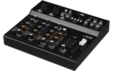 IMG Stageline MXR-4 4-Kanal Audio Mischpult 
