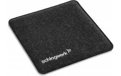 Schlagwerk SP70BLK Wollfilz-Sitzkissen, schwarz 