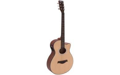 Dimavery AW-400 Western-Gitarre, natur 