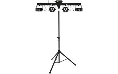 Eurolite Set LED KLS Laser Bar FX + M-3 Boxenhochständer 