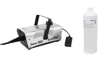Eurolite Set Snow 3001 Schneemaschine + Schneefluid 1l B-Ware 