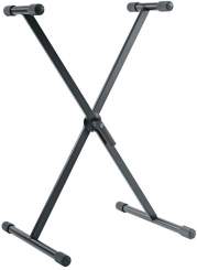 K&M 18930 Keyboardständer, schwarz 