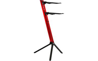 Stay Music SLIM S1100/02-RED Keyboardständer 110cm - 2 Auflagen - rot 
