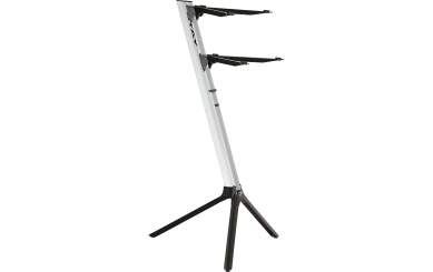 Stay Music SLIM S1100/02-SIL Keyboardständer 110cm - 2 Auflagen - silber 