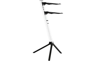 Stay Music SLIM S1100/02-WHT Keyboardständer 110cm - 2 Auflagen - weiß 