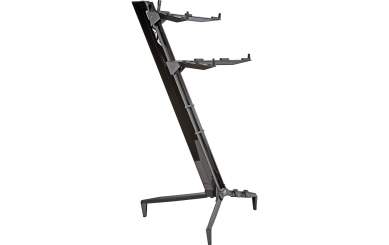 Stay Music TOWER T1300/02-BLK Keyboardständer 130cm - 2 Auflagen - schwarz 