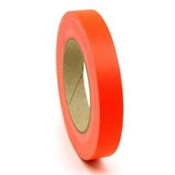 Adam Hall 58064 NOR Gaffer Klebeband Neonorange 19mm x 25m 