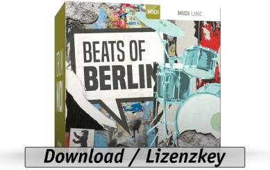ToonTrack Beats of Berlin MIDI-Pack (Licence Key) 
