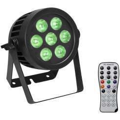 Eurolite LED IP PAR 7x8W QCL Spot 
