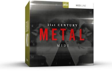 ToonTrack 21st Century Metal MIDI-Pack (Licence Key) 