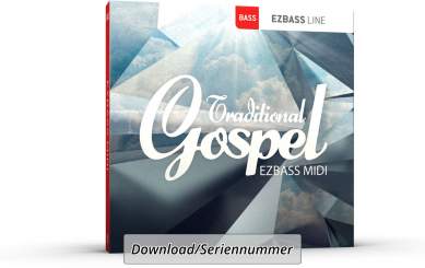 ToonTrack Traditional Gospel EZbass MIDI-Pack (Licence Key) 