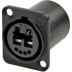 Neutrik NO2-4FDW-A Einbaubuchse 