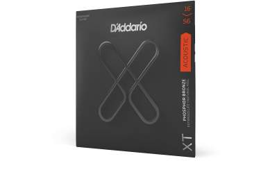 D'Addario XTAPB1656, XT Phosphorbronze-Akustiksaite, Medium, Resonatorgitarre, 16-56 