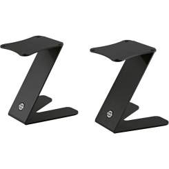 K&M 26773 Monitor Tischstativ »Z-Stand«, schwarz struktur 