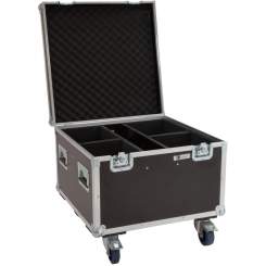 Roadinger Flightcase 4x LED Theatre COB 100 Serie mit Rollen 