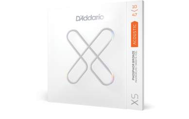 D'Addario XSAPB1047 Phosphorbronze-Akustiksaite, Extra Light, 10-47 