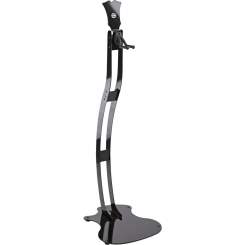 K&M 17630 Guitar Station M - Gitarrenständer, schwarz, hochglänzend 