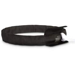 Riggatec 400201370 Schwarze Rundschlinge,"Steelflex", Umfang 3 m Traglast von 1 t 