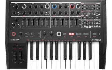 Arturia MiniBrute 2 Noir Analogsynthesizer 