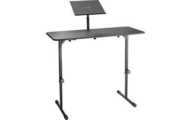 K&M DJ Tisch mit Ablage Bundle 