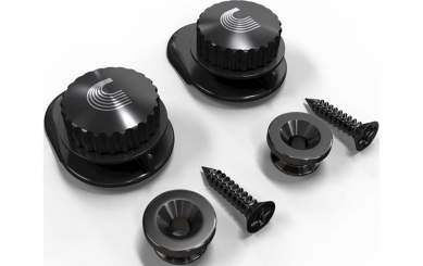 D'Addario Universal Strap Lock System, Black 