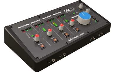 SSL 12 - 12-kanaliges Low Noise USB-C Audio Interface 