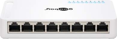 Goobay 8 Port Gigabit Ethernet Netzwerk-Switch 