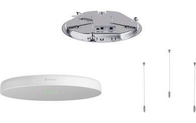 Sennheiser TCC M-S-W TeamConnect Ceiling Medium Decken-Mikrofon-Array weiß mit Außengehäuse für Aufputzmontage 