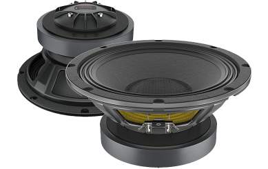 LAVOCE CSF082.00K 8" Koaxiallautsprecher, Ferrit, Stahlkorb 