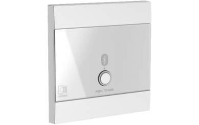 Audac WP220 Universal Wandbedienfeld Bluetooth-Empfänger weiß 