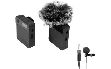 Relacart Set MIPASSPORT Miniaturfunksystem für Videofilmer + LM-P01 Lavalier 