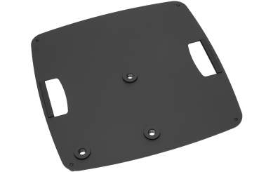 Omnitronic BPS-3 Boxenhochständer/Bodenplatte schwarz 
