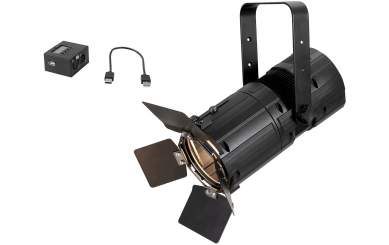 Eurolite Set LED PFR-50 WW Fresnel Spot + DMX-Interface 