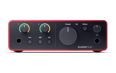 Focusrite Scarlett Solo 4th Gen 