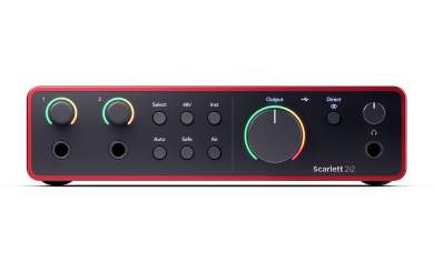 Focusrite Scarlett 2i2 4th Gen  