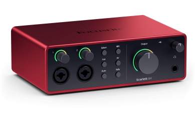 Focusrite Scarlett 4i4 4th Gen 
