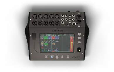 Allen & Heath CQ12T kleinformatiges digitales Mischpult mit Touchscreen 