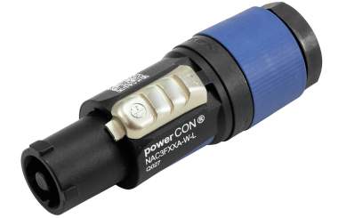 Neutrik PowerCon Kabelstecker bl/sw NAC3FXXA-W-L 
