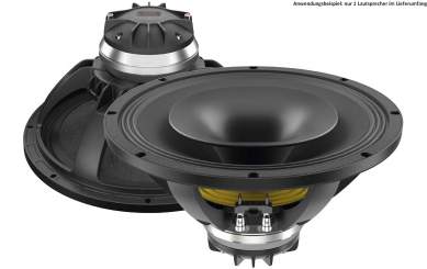 Lavoce CAN143.00TH 13.5" Koaxiallautsprecher mit Horn, Neodym, Alukorb 