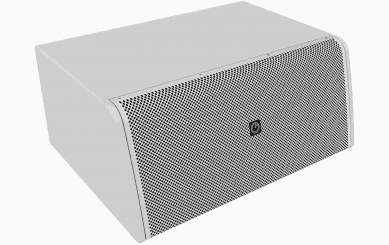 Intusonic 8SM300T 2x8" Subwoofer weiß 