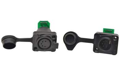 Eurolite IP XLR Set Stecker/Buchse 5pol 