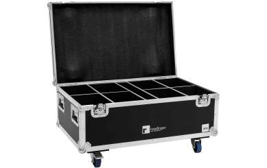 Roadinger Flightcase 8x LED IP PAR 7x10W RGBL 