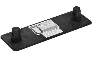 Alutruss BILOCK Bodenplatte BLM-10S Konus male sw 