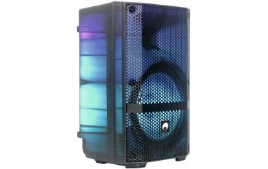 Omnitronic MSE-8+ Akku Partylautsprecher mit LED-Effekten 