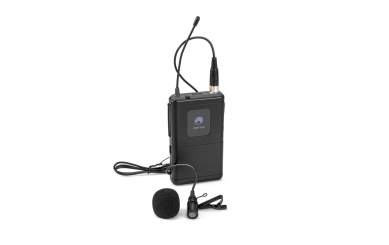 Omnitronic PORTY-8A Taschensender + Lavaliermikrofon 863,1 MHz 