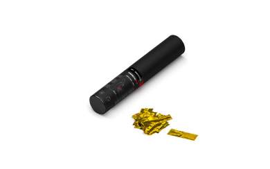 Magic FX Handheld Konfetti Kanone S 28cm Gold Metallic 
