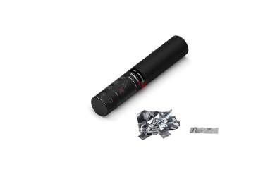 Magic FX Handheld Konfetti Kanone S 28cm Silber Metallic 